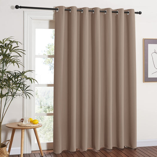 Cortina 100X84 Blackout Termica Opaca Para Habitacion Sala Grande Grisaceo Blanc