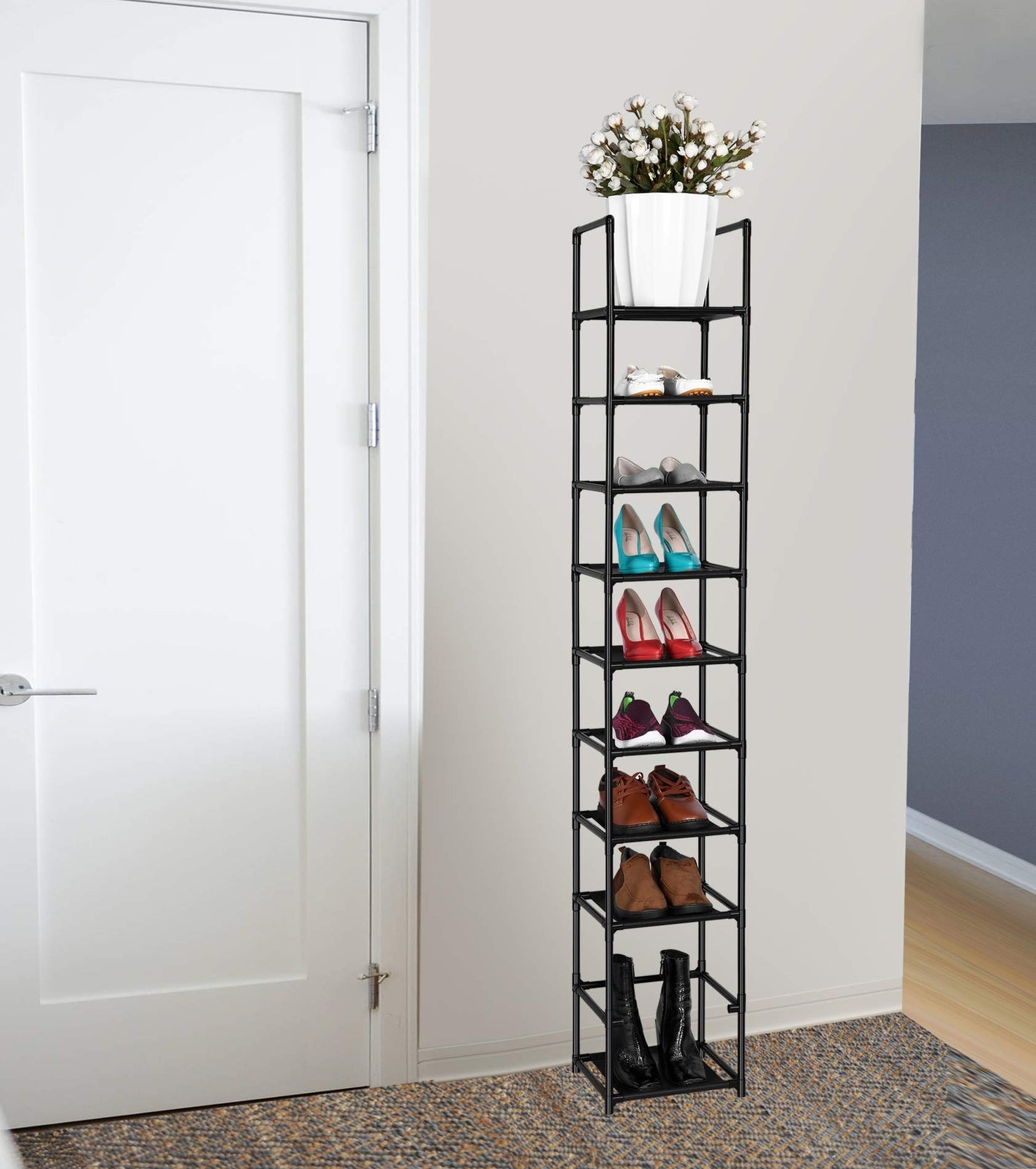 Organizador De Almacenamiento De Estantes Para Zapatos De 10 Niveles