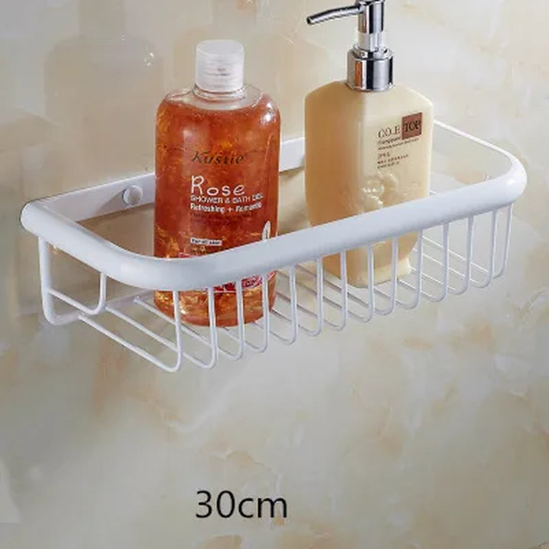 Gold Bathroom Shelf Total Brass Soap Holder 30Cm/45Cm Bathroom Shelves Bathroom Shampoo Holder Basket Bathroom Holder