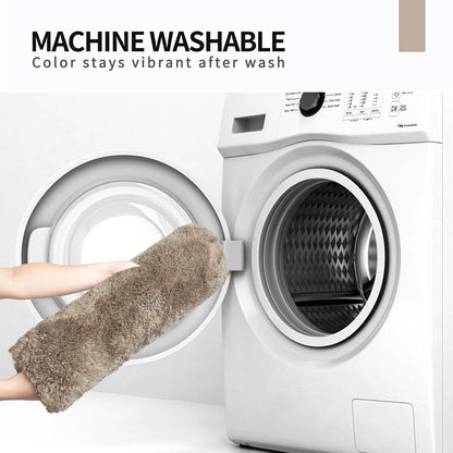 Bathroom Rugs 24" W X 36" L, Bath Mat for Bathroom, Bedroom, Laundry Room & Kitchen, Non-Slip Rubber Latex Backing, Extra Soft and Absorbent Microfiber Carpet, Machine Washable Rug, Beige
