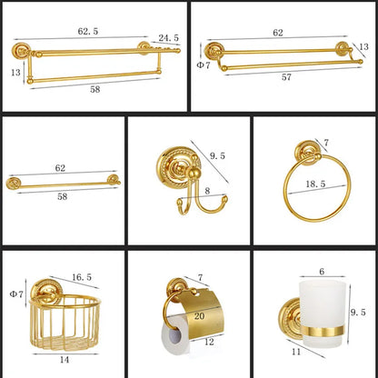 Gold Bathroom Accessories Bath Brass Bathroom Soap Dish Set Toilet Life Bathroom Rack Paper Holder Bathroom Appliance