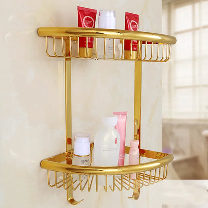 Gold Bathroom Accessories Bath Brass Bathroom Soap Dish Set Toilet Life Bathroom Rack Paper Holder Bathroom Appliance