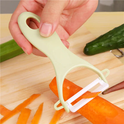 Kitchen Home Ceramic Peeler 4 Color Vegetable Fruit Peeler Kitchen Potato Carrot Cucumber Peeler Peeling Kitchen Gadgets