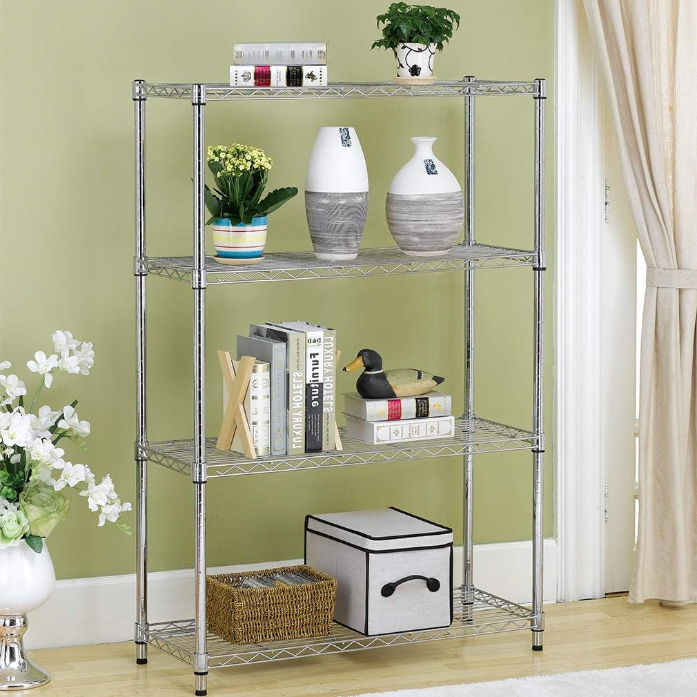 Estantería De Metal NSF, Estantes De Almacenamiento Grandes 36 X 14 X 54