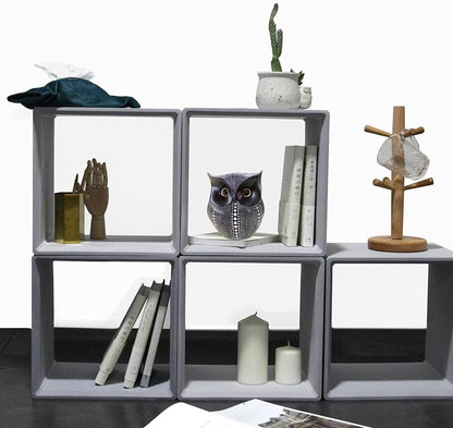 Owl Statue Shelf Table Living Room Bedroom Decor Animal Figurines Gifts for Men Women Friends