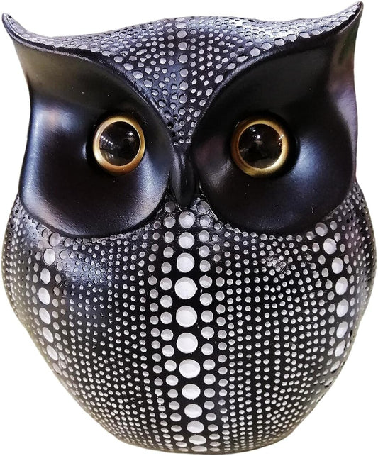 Owl Statue Shelf Table Living Room Bedroom Decor Animal Figurines Gifts for Men Women Friends