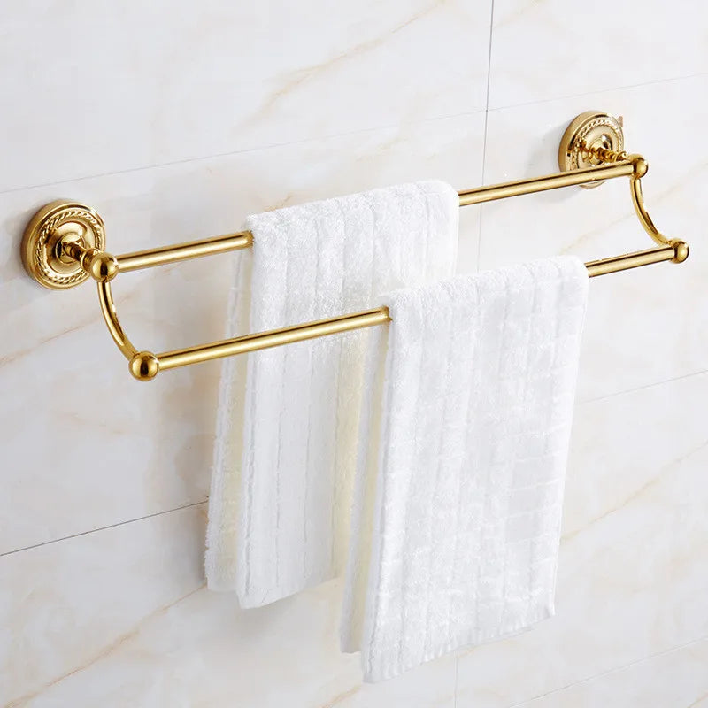 Gold Bathroom Accessories Bath Brass Bathroom Soap Dish Set Toilet Life Bathroom Rack Paper Holder Bathroom Appliance