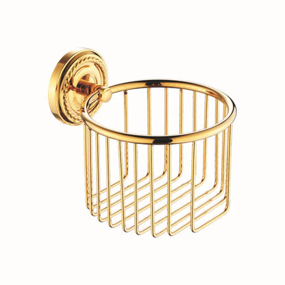 Gold Bathroom Accessories Bath Brass Bathroom Soap Dish Set Toilet Life Bathroom Rack Paper Holder Bathroom Appliance