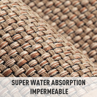 Kitchen Mat Washable Kitchen Rugs and Mats Non Skid Absorbent Runner Rugs for Kitchen Front of Sink Kitchen Floor Mats 20"X32" Beige Kitchen Mats or Rugs