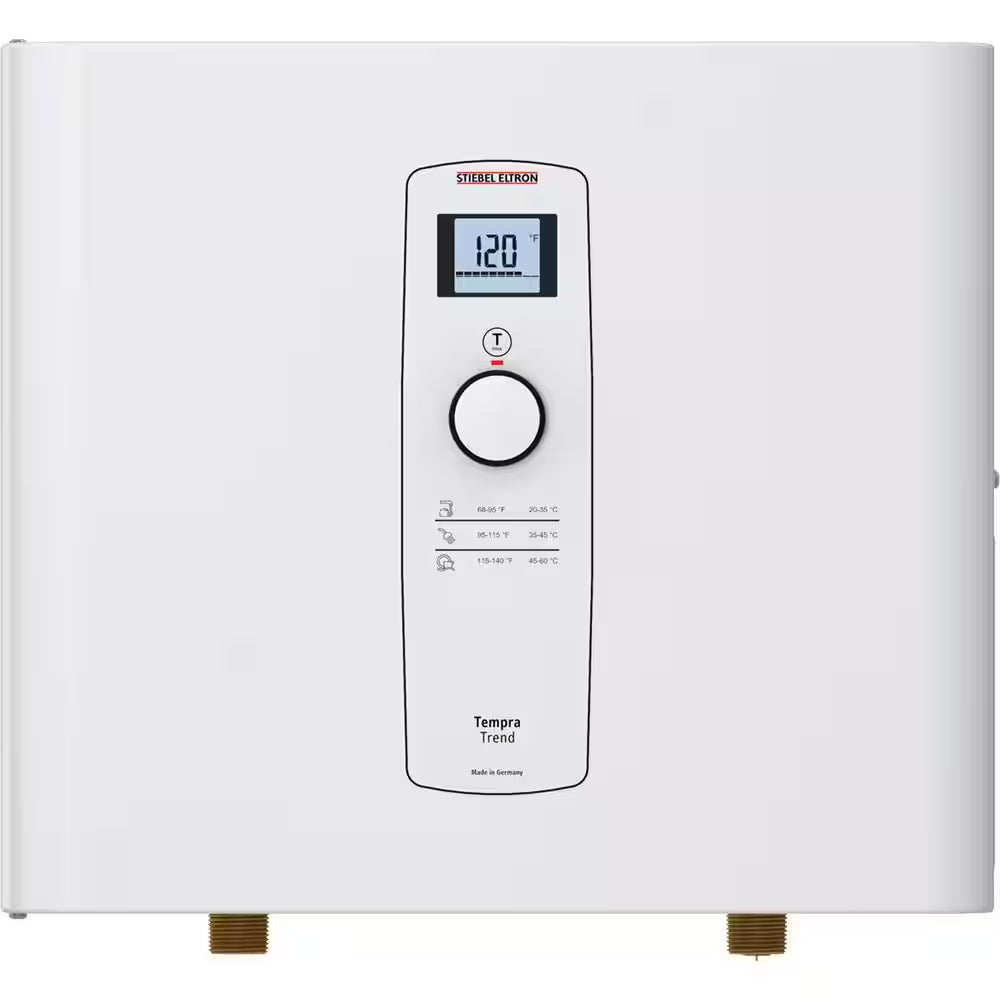 Tempra 12 Trend Self-Modulating 12 Kw 2.34 GPM Residential Electric Tankless Water Heater