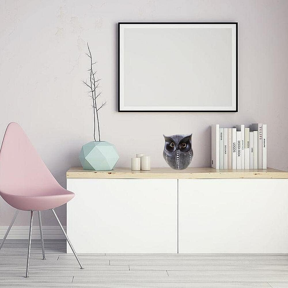 Owl Statue Shelf Table Living Room Bedroom Decor Animal Figurines Gifts for Men Women Friends