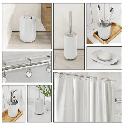 20 Piece Bathroom Accessories Set, White Bathroom Decor Set