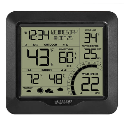 Wind and Weather Station, 1 Each, 327-1417BW