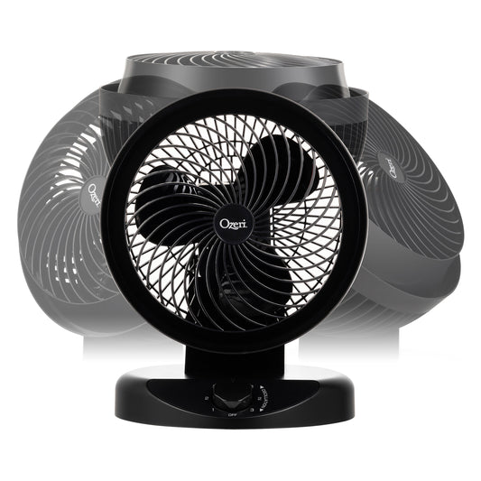 Brezza 360 10" Oscillating Table Fan, with Orbital Motion Technology