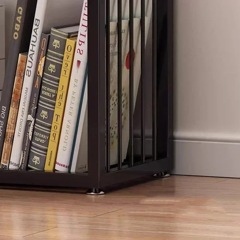 Rotating Bookshelf Storage Book Shelves Magazine Rack Shelf Organizer Aesthetic Children'S Bookcases Estantes Storage Furniture