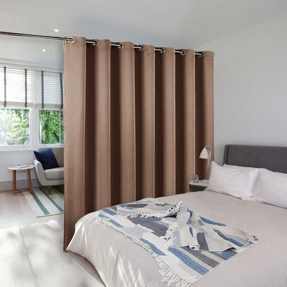 Cortina 100X84 Blackout Termica Opaca Para Habitacion Sala Grande Grisaceo Blanc