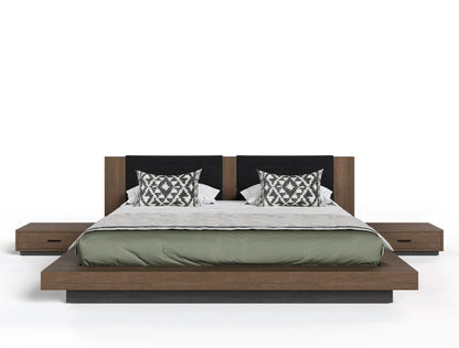 Boushra Solid Wood 3 Piece Bedroom Set