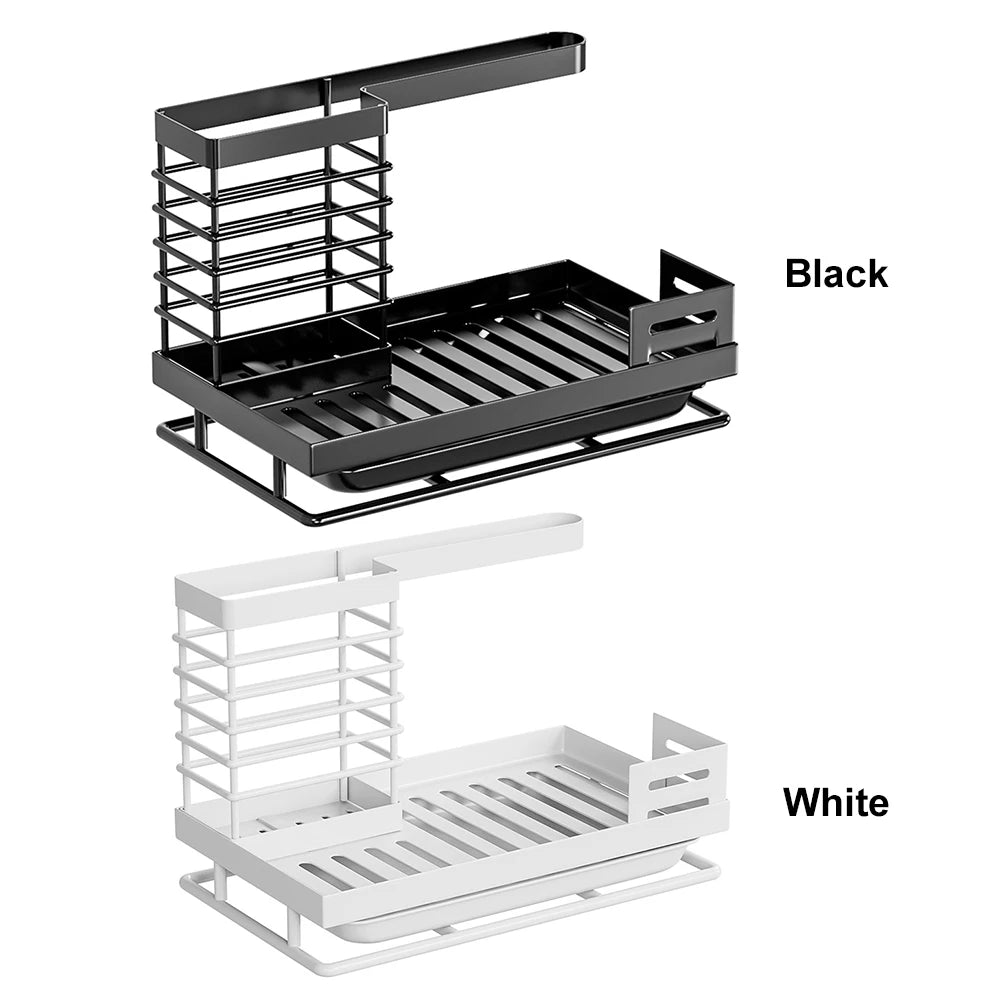 Dish Drying Rack with Drainboard Kitchen Rack Holder Rustproof Kitchen Drain Shelf for Kitchen Counter