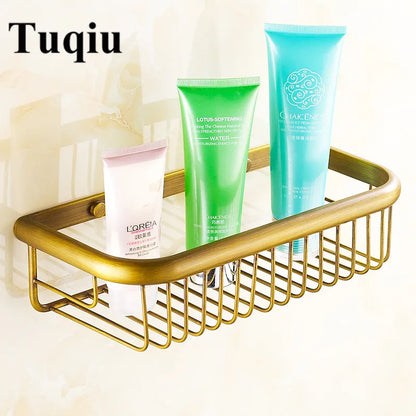 Gold Bathroom Shelf Total Brass Soap Holder 30Cm/45Cm Bathroom Shelves Bathroom Shampoo Holder Basket Bathroom Holder