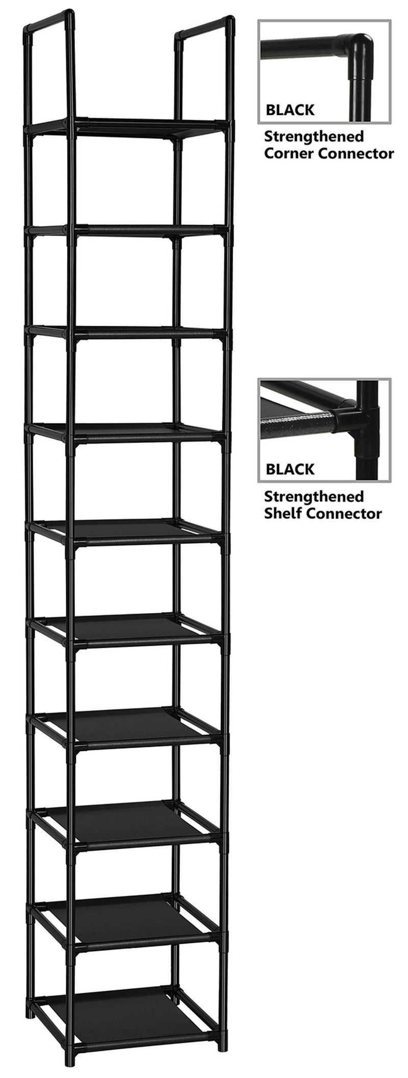 Organizador De Almacenamiento De Estantes Para Zapatos De 10 Niveles